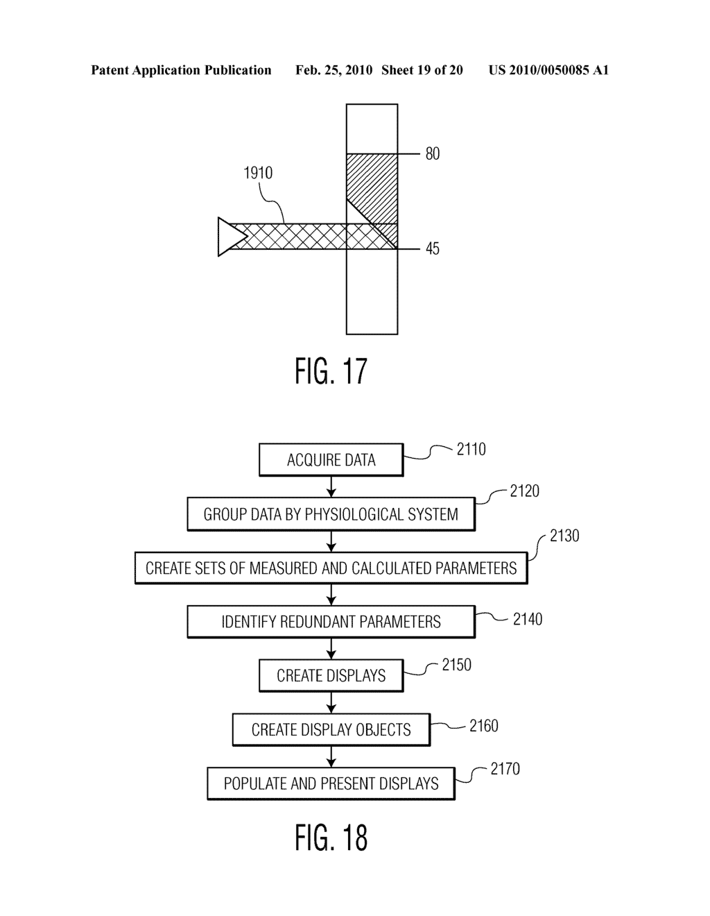 SYSTEM FOR PROCESSING, DERIVING AND DISPLAYING RELATIONSHIPS AMONG PATIENT MEDICAL PARAMETERS - diagram, schematic, and image 20