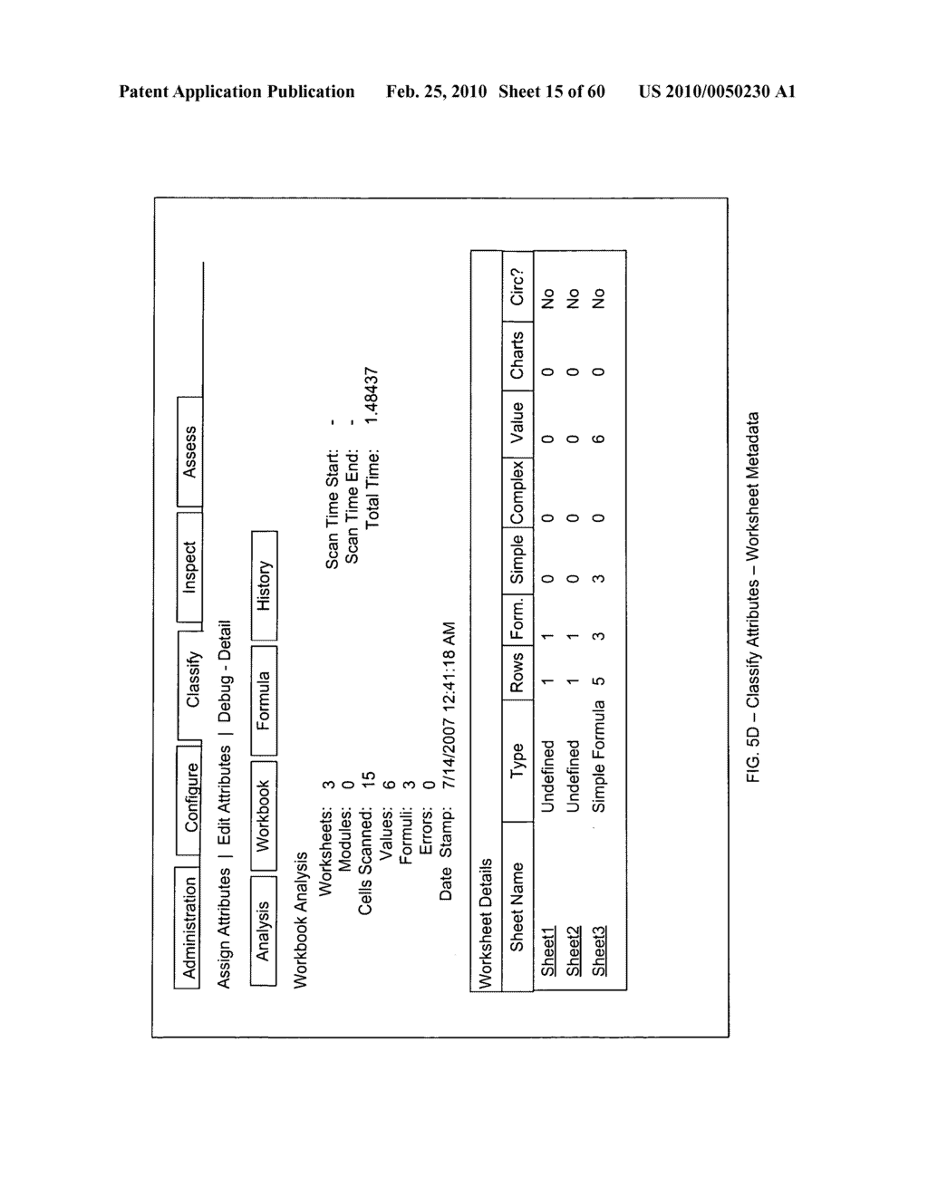 Method of inspecting spreadsheet files managed within a spreadsheet risk reconnaissance network - diagram, schematic, and image 16