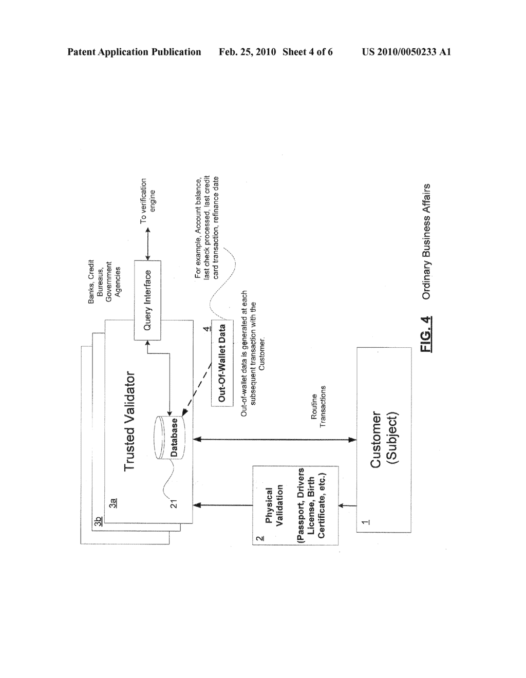VERIFICATION ENGINE FOR USER AUTHENTICATION - diagram, schematic, and image 05