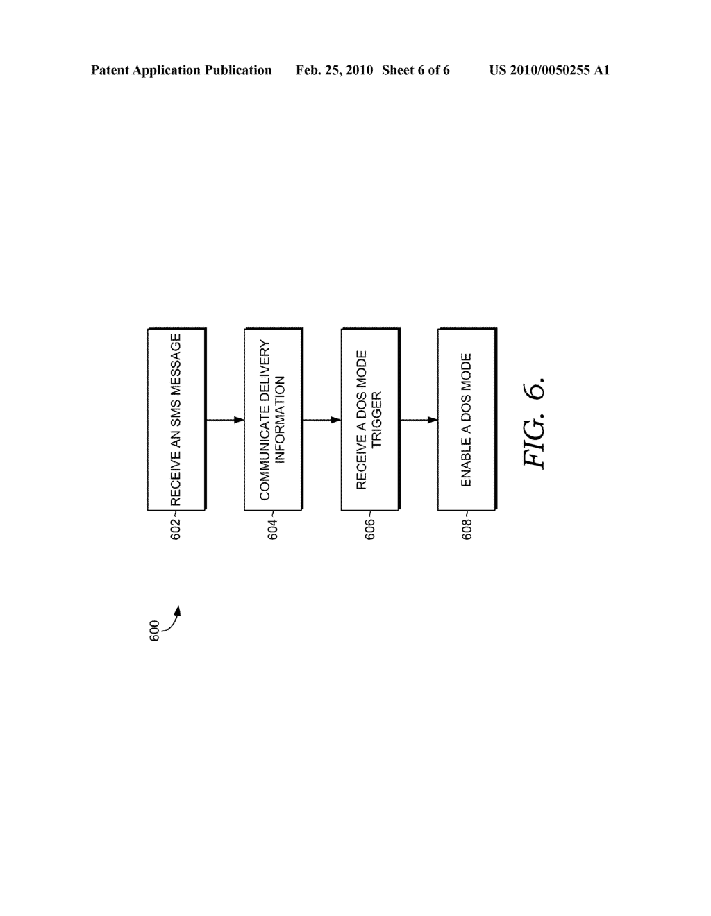 DETECTION AND SUPPRESSION OF SHORT MESSAGE SERVICE DENIAL OF SERVICE ATTACKS - diagram, schematic, and image 07