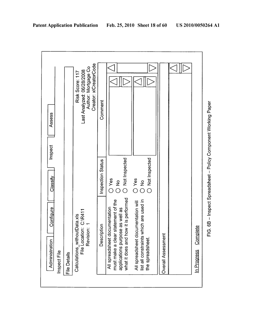 Spreadsheet risk reconnaissance network for automatically detecting risk conditions in spreadsheet files within an organization - diagram, schematic, and image 19