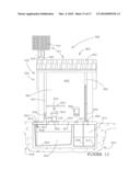 FIXED LOCATION, ULTRA-LOW FLUSH, SEWAGE-HOLDING VESSEL RESTROOM SYSTEM diagram and image