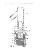 Apparatus and method for sterilizing a tubular medical line port diagram and image