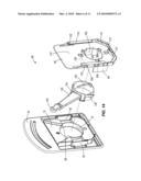 VACUUM CLEANER BAG DOCKING ASSEMBLY diagram and image