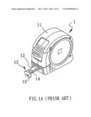 STRUCTURE OF A MEASURING TAPE DEVICE diagram and image