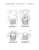 FLORAL SLEEVE HAVING AN ARCUATE UPPER END diagram and image