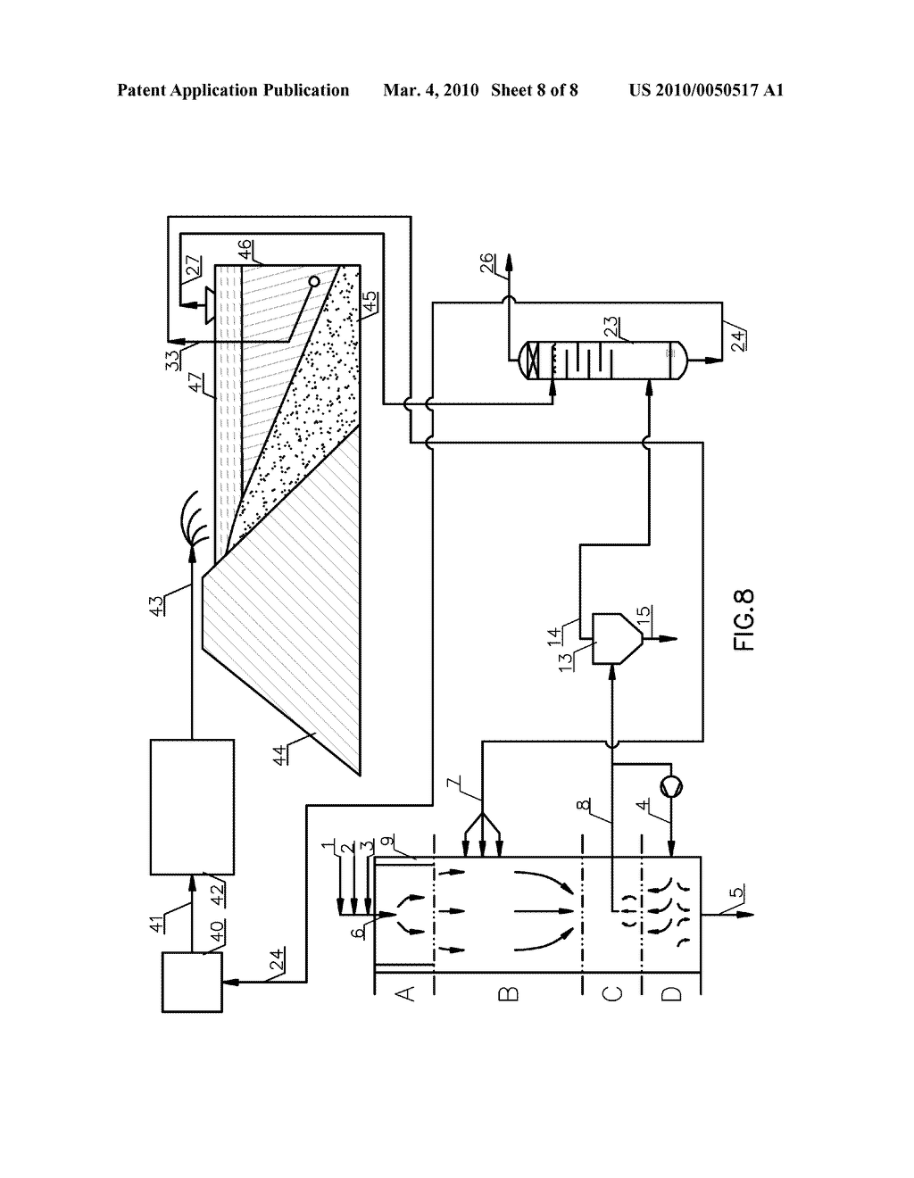 FLUID BED DIRECT CONTACT STEAM GENERATOR SYSTEM AND PROCESS - diagram, schematic, and image 09