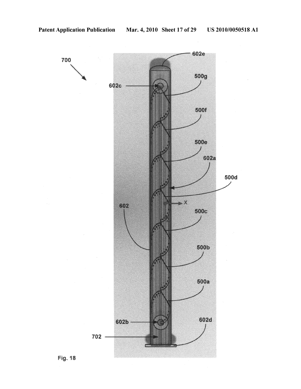 Fuel gas conditioning system with scissor baffles - diagram, schematic, and image 18