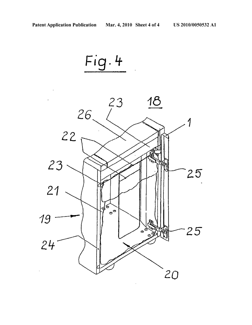 Door for a paper Shredder - diagram, schematic, and image 05