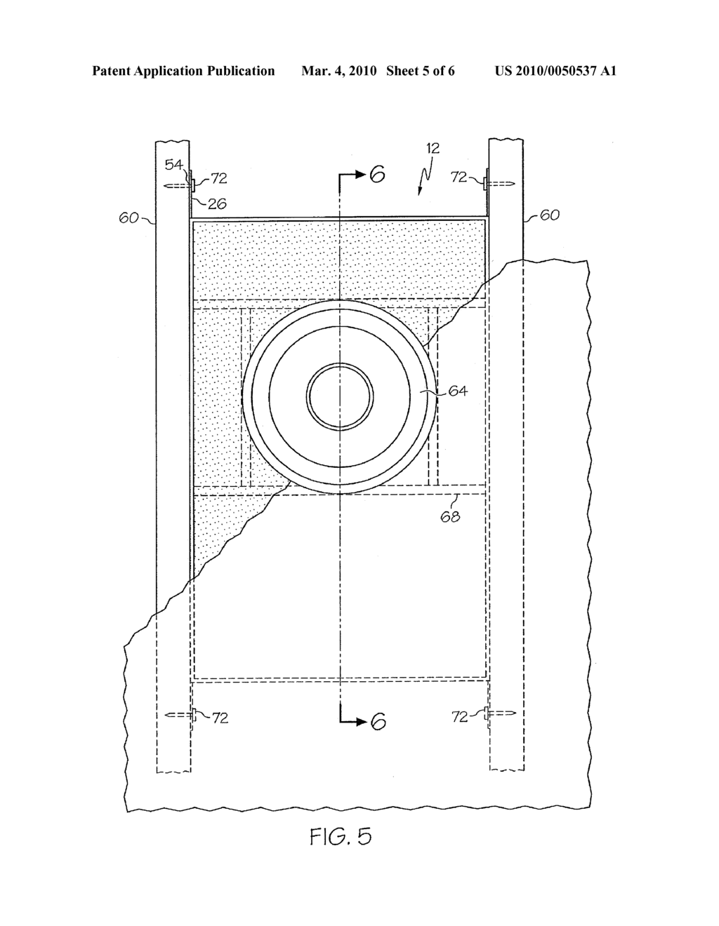 UNIVERSAL BACK BOX FOR MOUNTING IN WALL COMPONENTS AND METHOD OF USE - diagram, schematic, and image 06