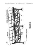 Solar trough frame, part and method diagram and image