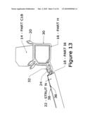 Solar trough frame, part and method diagram and image