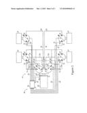 Control system and method for braking a hydrostatic drive machine diagram and image