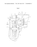 Axle Driving Apparatus for a Zero Turn Radius Vehicle diagram and image