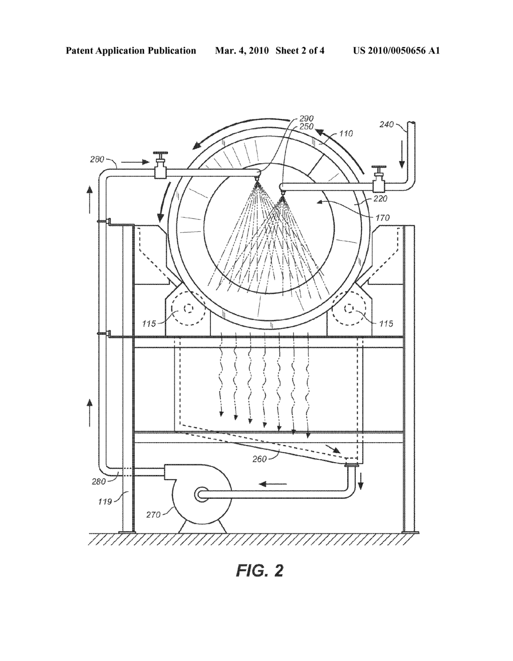 CONTINUOUS FOOD PRODUCT COOLING SYSTEM - diagram, schematic, and image 03