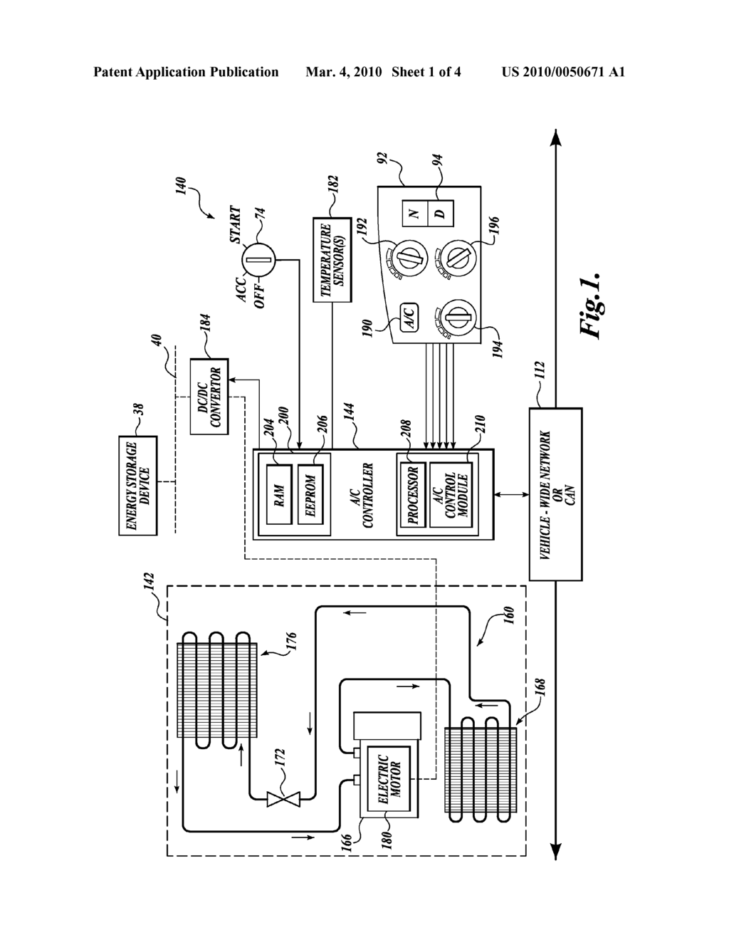 CLIMATE CONTROL SYSTEMS AND METHODS FOR A HYBRID VEHICLE - diagram, schematic, and image 02