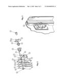 LOCK FOR VENDING MACHINE diagram and image