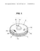 GEAR FOR ELIMINATING BACKLASH diagram and image