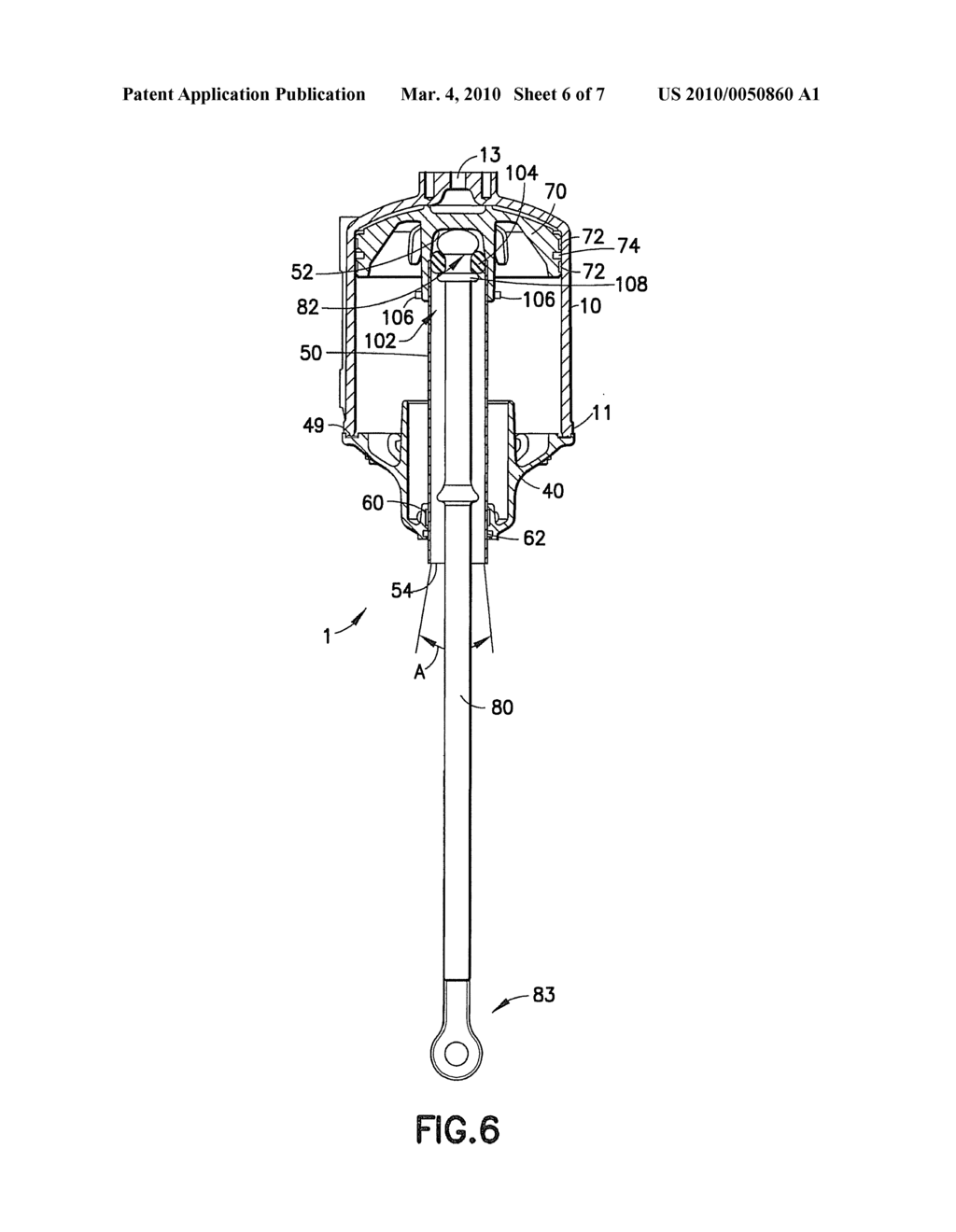 Single-Acting Pneumatic Cylinder for Use on a Locomotive Platform - diagram, schematic, and image 07