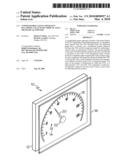 Configurable gauge apparatus including a flat panel display and a mechanical pointer diagram and image