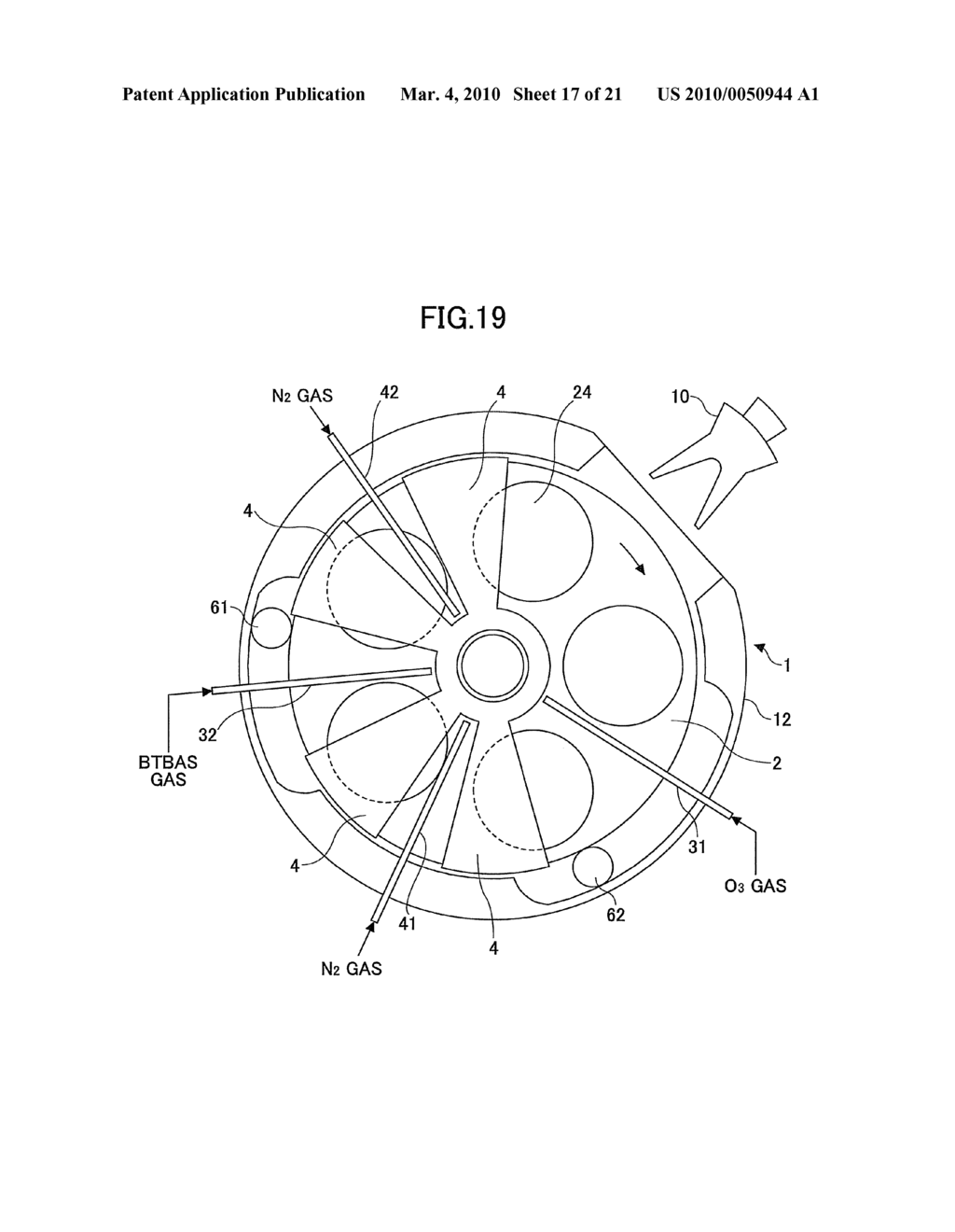 FILM DEPOSITION APPARATUS, SUBSTRATE PROCESS APPARATUS, AND TURNTABLE - diagram, schematic, and image 18