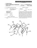 Lint remover with finger loop diagram and image