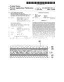 Electrode of flexible dye-sensitized solar cell, manufacturing method thereof and flexible dye-sensitized solar cell diagram and image