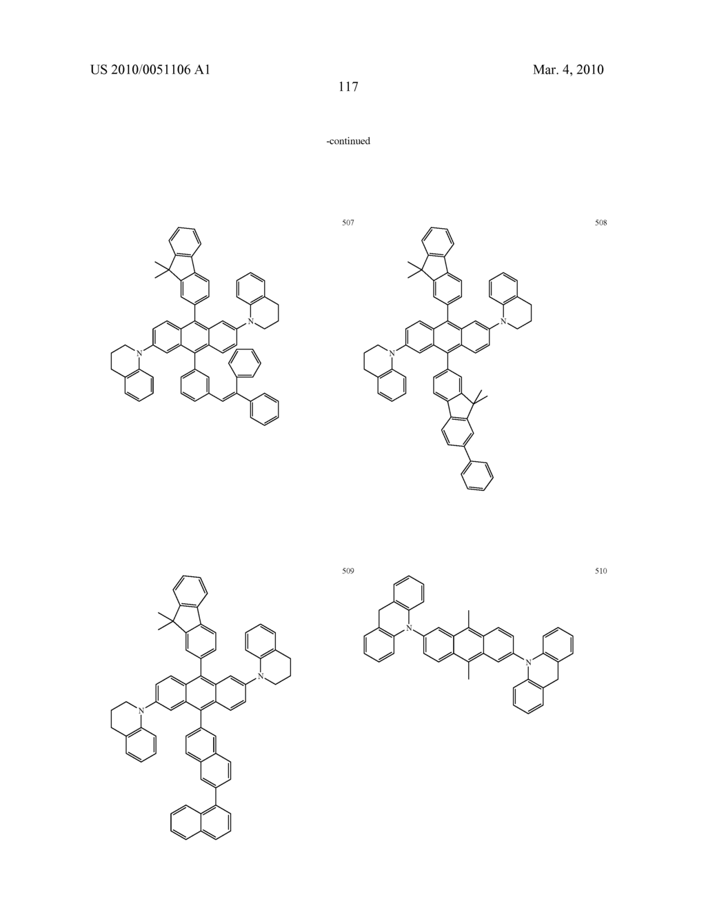 Novel organic electroluminescent compounds and organic electroluminescent device using the same - diagram, schematic, and image 119