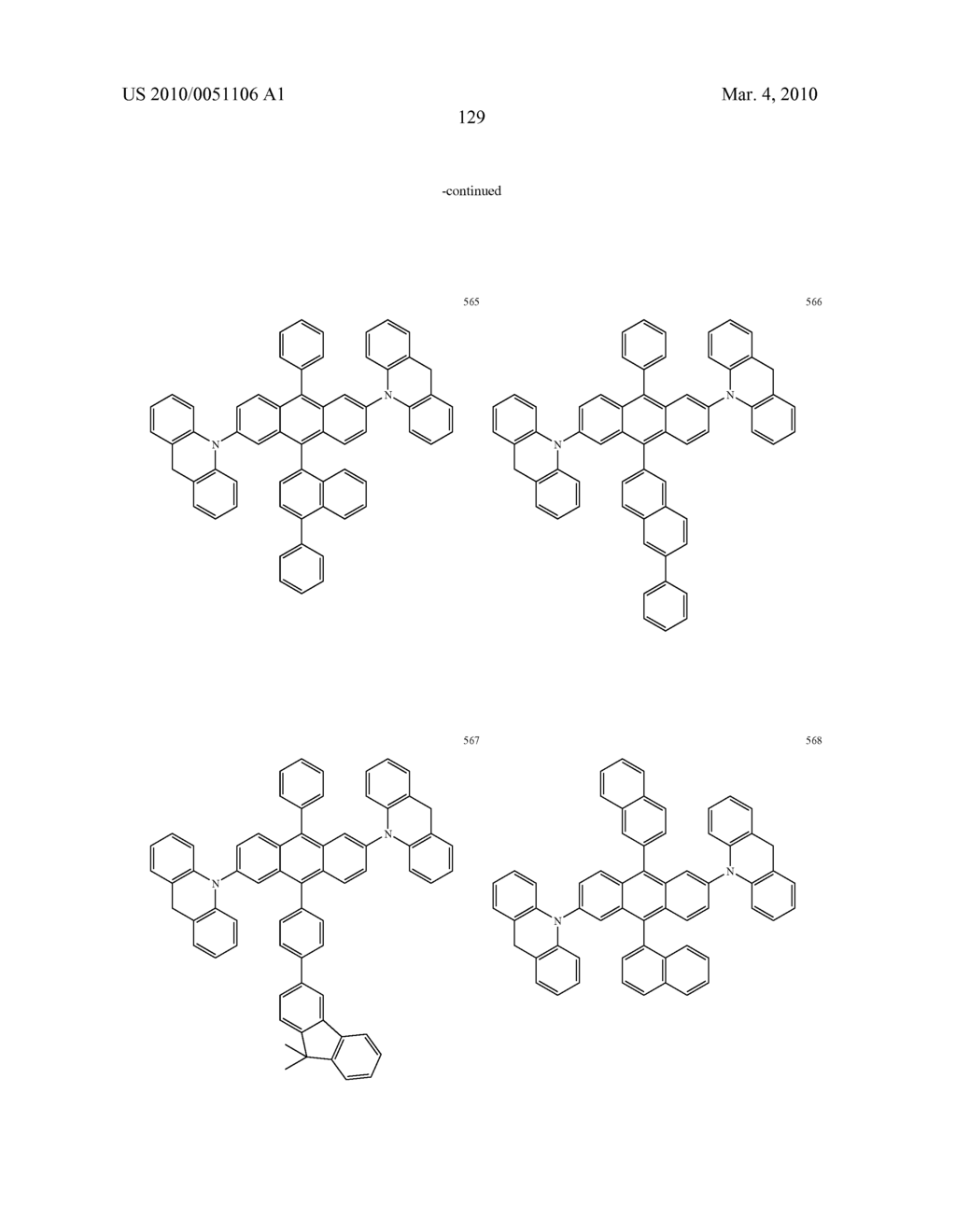 Novel organic electroluminescent compounds and organic electroluminescent device using the same - diagram, schematic, and image 131