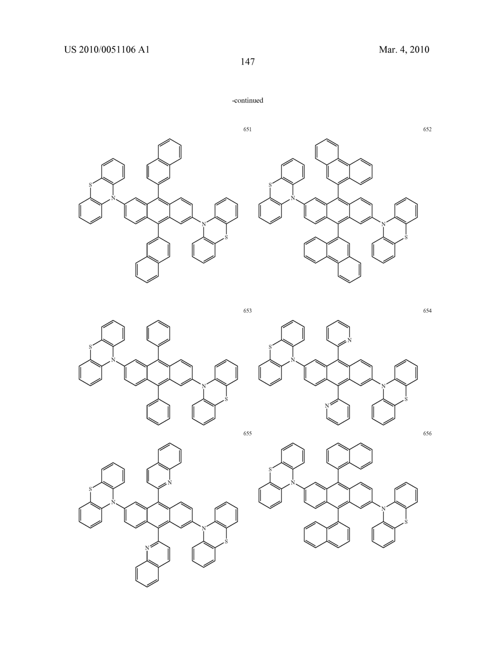 Novel organic electroluminescent compounds and organic electroluminescent device using the same - diagram, schematic, and image 149