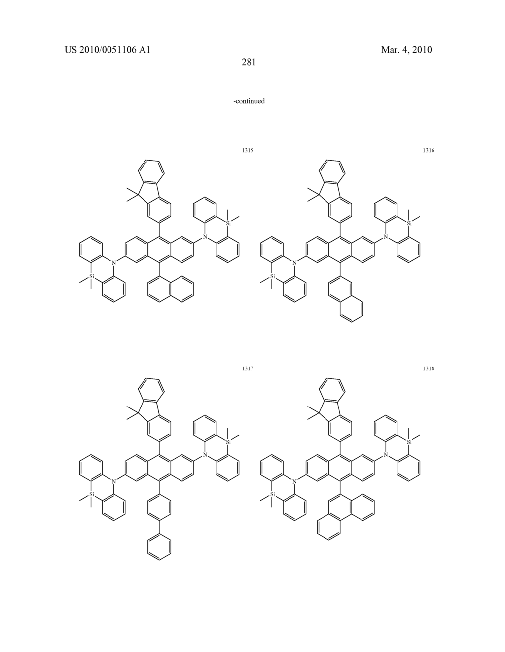 Novel organic electroluminescent compounds and organic electroluminescent device using the same - diagram, schematic, and image 283