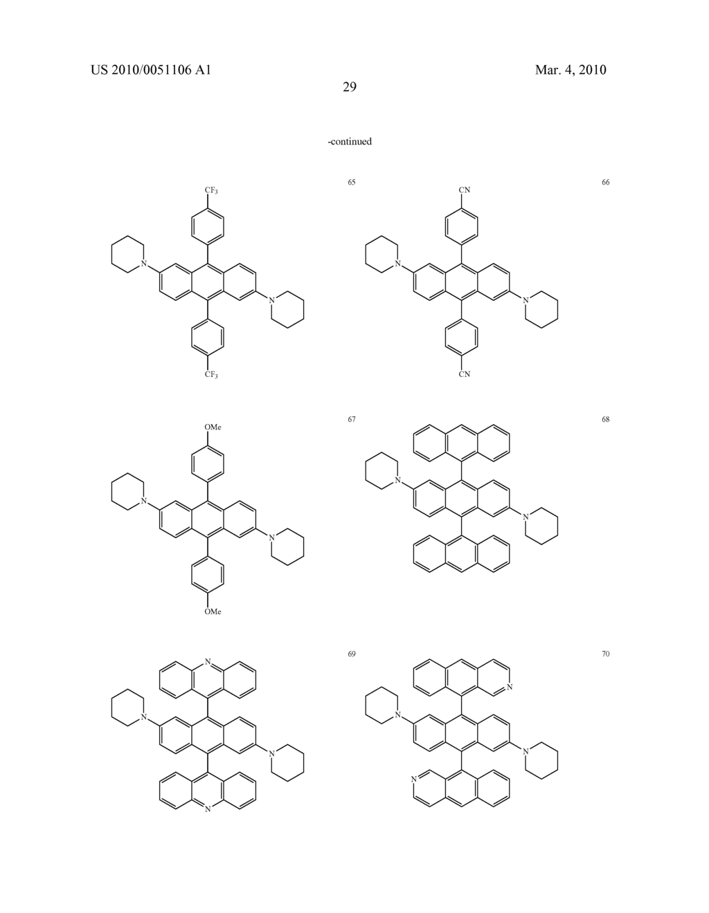 Novel organic electroluminescent compounds and organic electroluminescent device using the same - diagram, schematic, and image 31