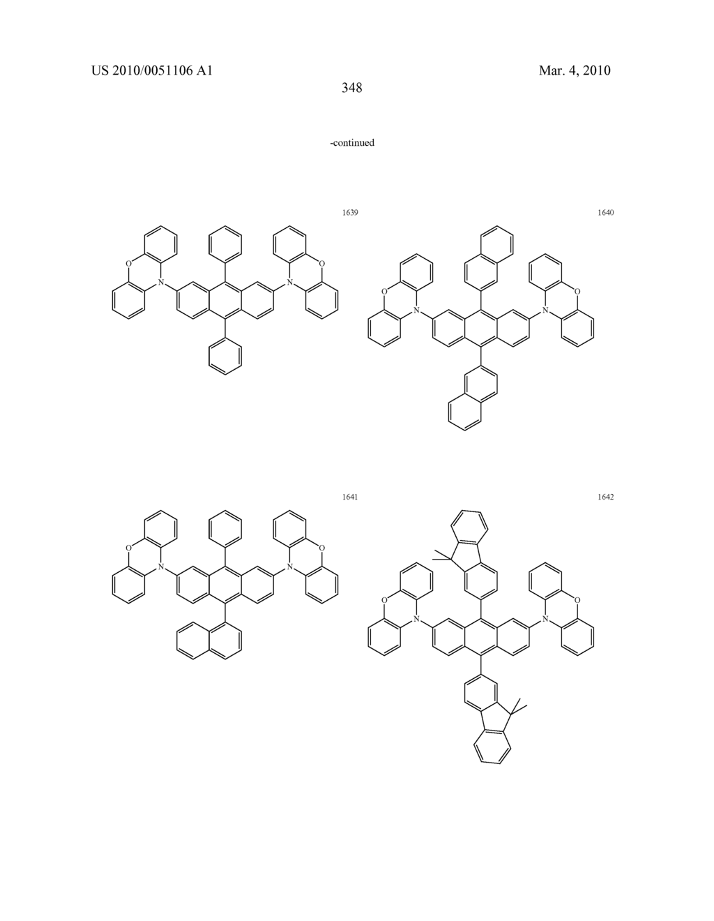 Novel organic electroluminescent compounds and organic electroluminescent device using the same - diagram, schematic, and image 350