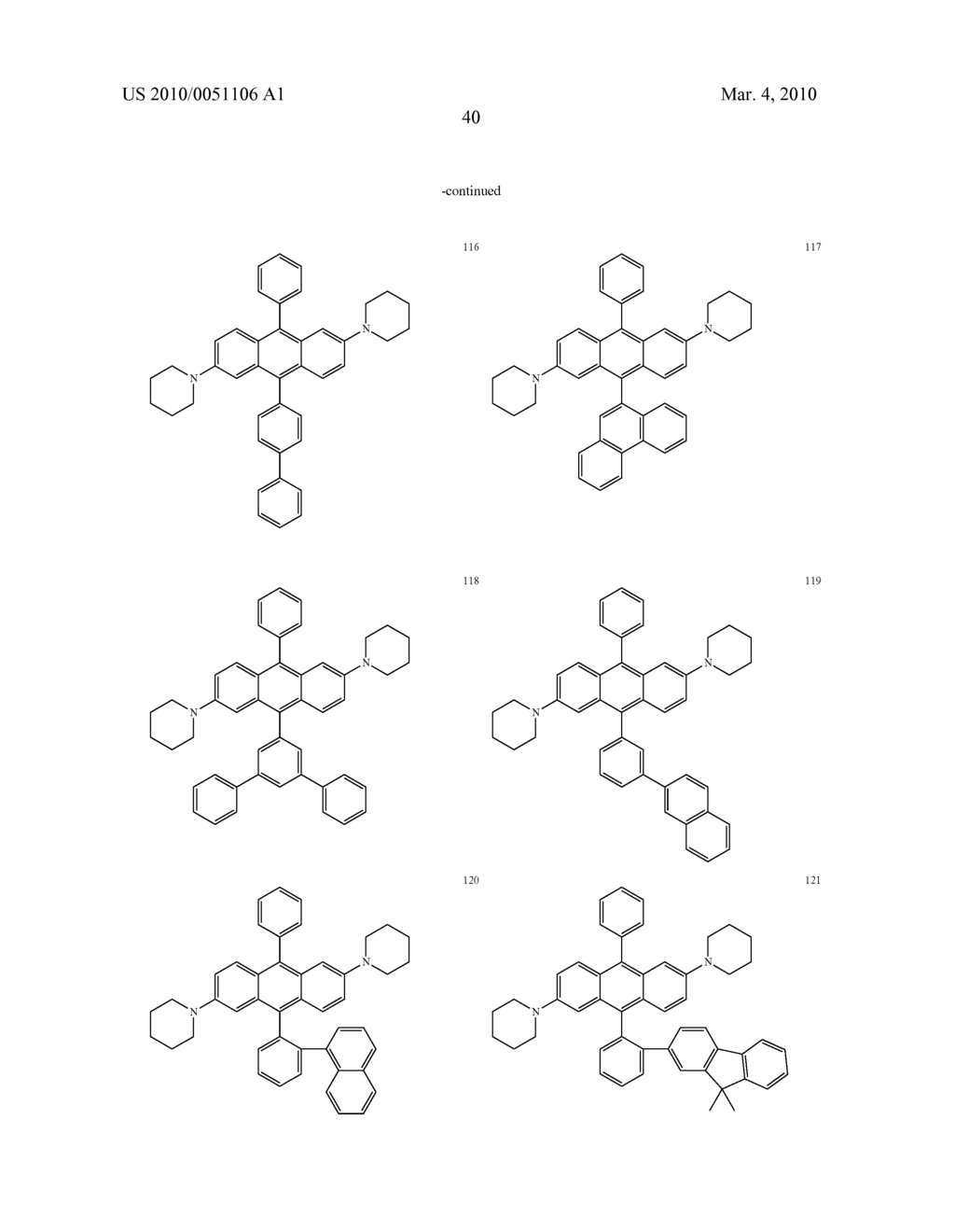 Novel organic electroluminescent compounds and organic electroluminescent device using the same - diagram, schematic, and image 42