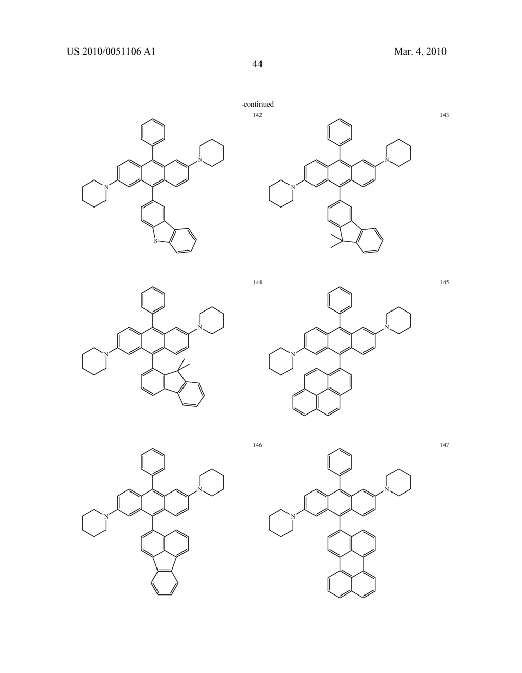 Novel organic electroluminescent compounds and organic electroluminescent device using the same - diagram, schematic, and image 46