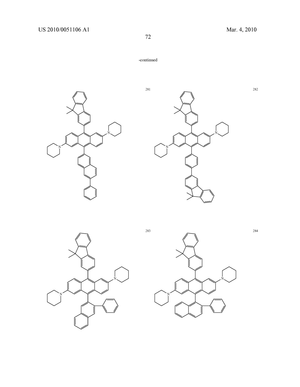 Novel organic electroluminescent compounds and organic electroluminescent device using the same - diagram, schematic, and image 74