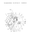 Angle indicating device for table saw diagram and image