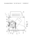 Angle indicating device for table saw diagram and image