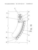 Angle indicating device for table saw diagram and image