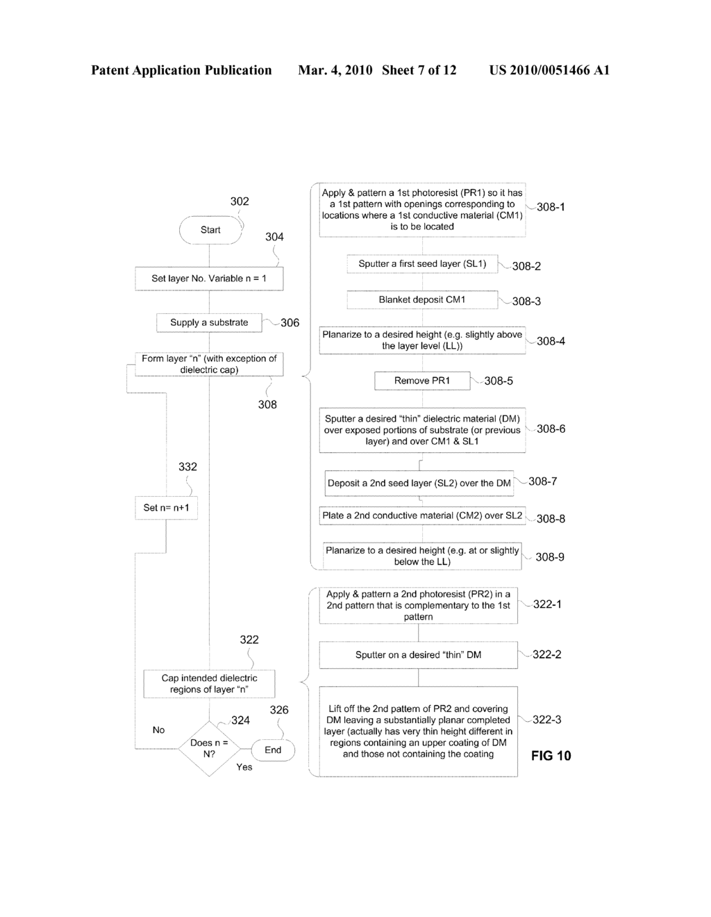 Method of Forming Electrically Isolated Structures Using Thin Dielectric Coatings - diagram, schematic, and image 08