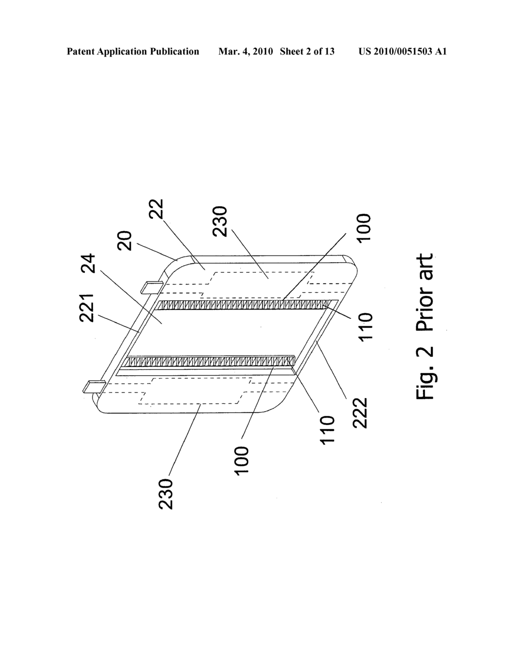 Wafer container with inflatable supporting module - diagram, schematic, and image 03