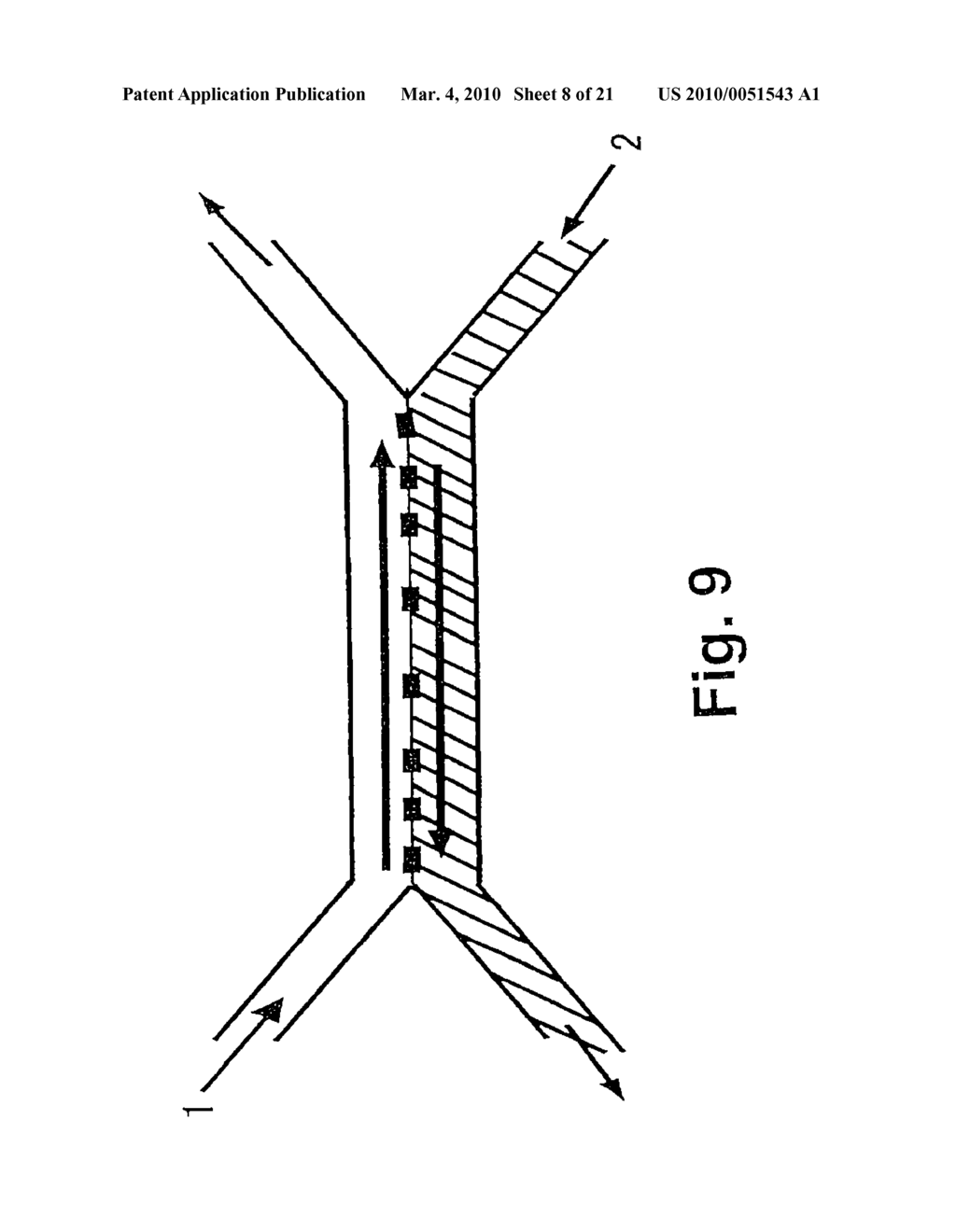 FINE CHANNEL DEVICE AND A CHEMICALLY OPERATING METHOD FOR FLUID USING THE DEVICE - diagram, schematic, and image 09