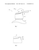 Integrally Molded Hinge Cap diagram and image