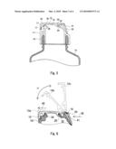 Integrally Molded Hinge Cap diagram and image