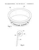 Cup holder for Wheeled Luggage diagram and image