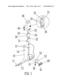 Switching mechanism for stapling modes of a stapler diagram and image