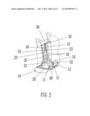 Switching mechanism for stapling modes of a stapler diagram and image