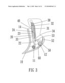 Switching mechanism for stapling modes of a stapler diagram and image