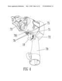 Switching mechanism for stapling modes of a stapler diagram and image