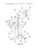 Switching mechanism for stapling modes of a stapler diagram and image